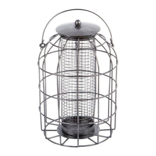 Squirrel-Proof Metal Nut Bird Feeder