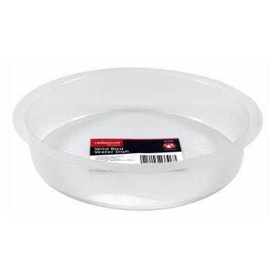 Plastic Replacement Wild Bird Water Dish - 18.5cm